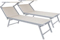 lettini Bricozone 182 x 60 x 38 cm Pieghevole Alluminio