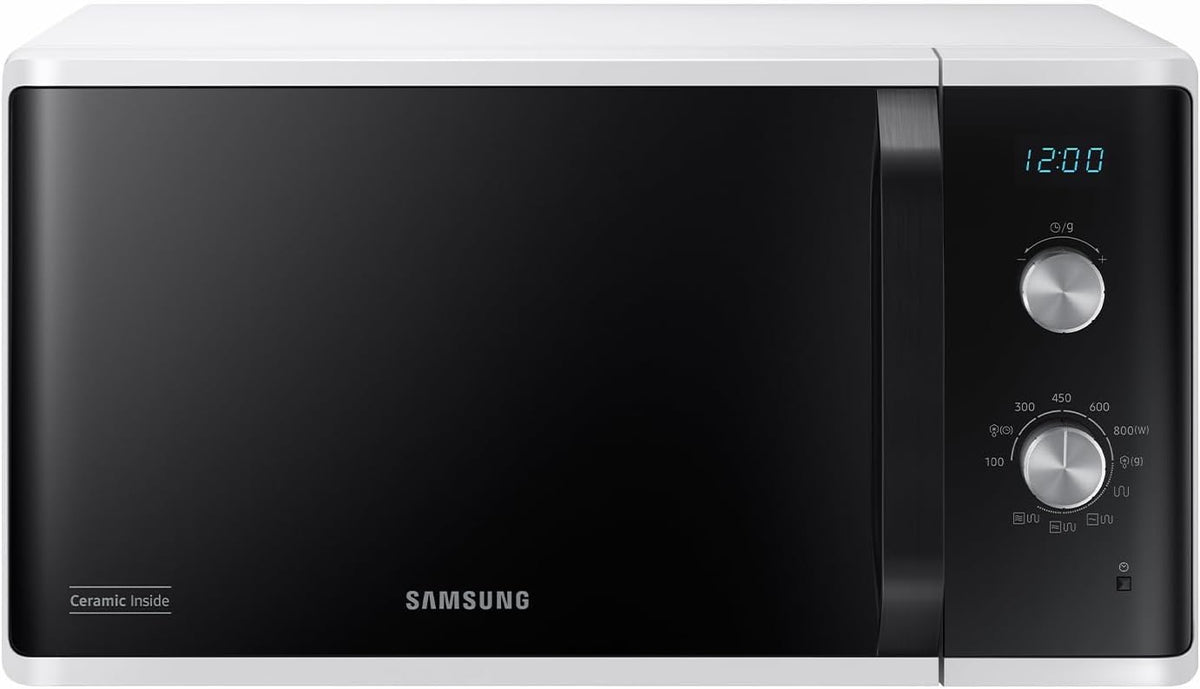 Samsung forno a microonde MG23K3614AW 800 W 1100 W 23 L Grill libera installazione bianco