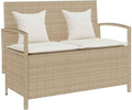 panche vidaXL beige, Panca da Giardino