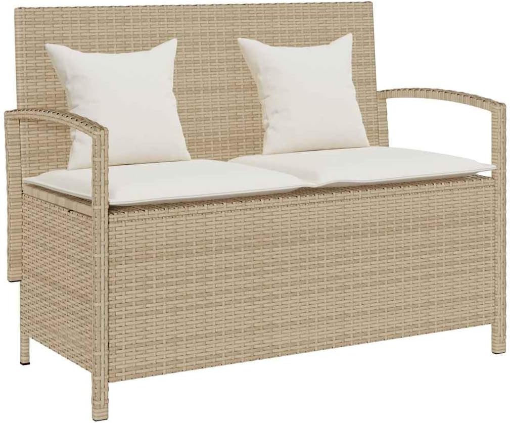 panche vidaXL beige, Panca da Giardino