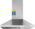 Cecotec cappe a muro 60 cm 105W, Inox, Potenza di aspirazione 403m3/h, Controllo meccanico