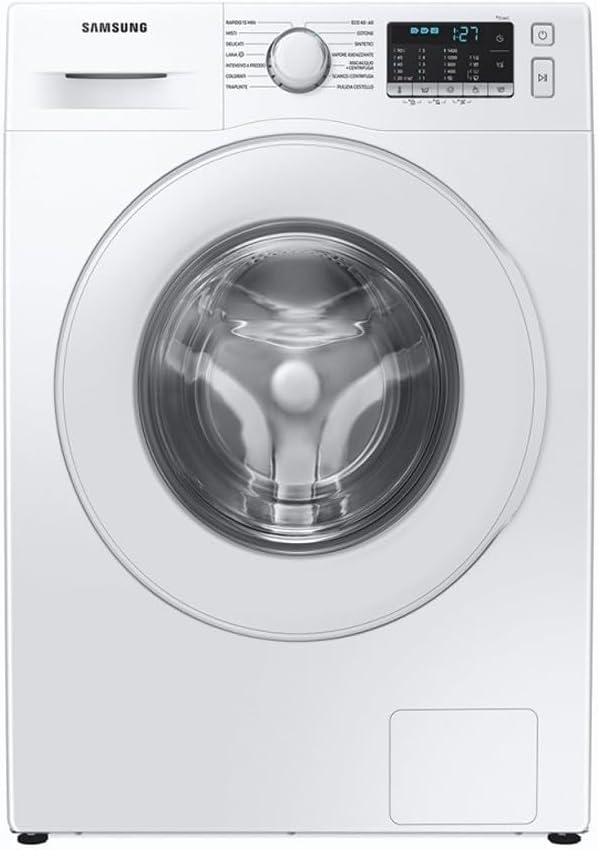 Samsung lavatrice WW90TA046TT 9 Kg Libera Installazione, Carica Frontale, 60l x 85h x 55p cm
