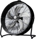 ventilatore Generic alluminio, Ventilatore industriale a tamburo, circolatore d'aria ad alta velocità con motore in rame