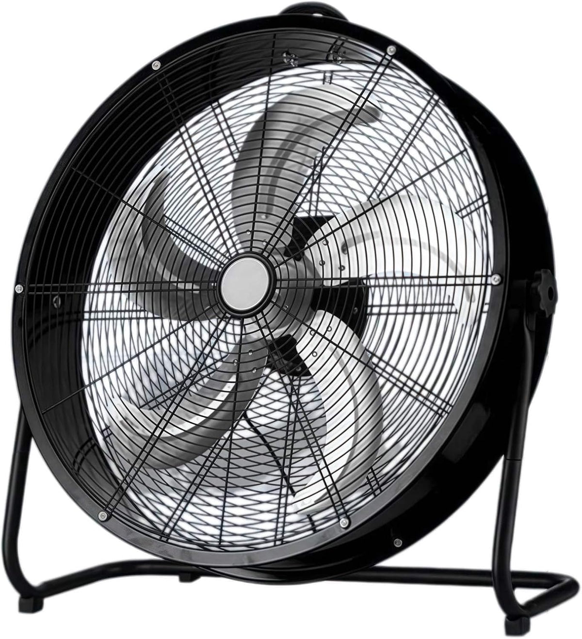 ventilatore Generic alluminio, Ventilatore industriale a tamburo, circolatore d'aria ad alta velocità con motore in rame