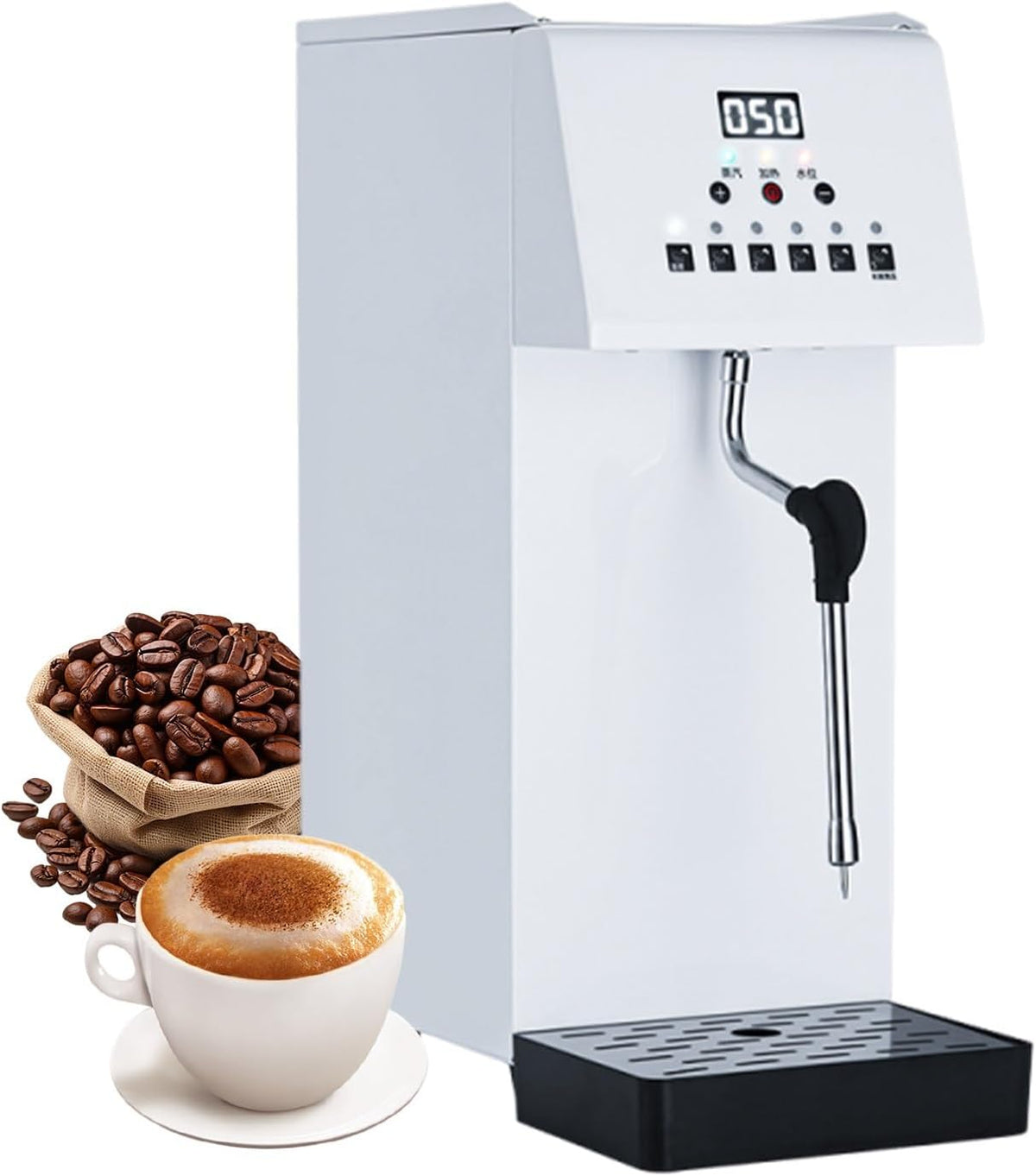 frullini montalatte automatici PRECISTECH 2500w 6l Acciaio Inox LED