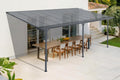 tettoie per auto Cazeboo 16,5m² Alluminio grigio