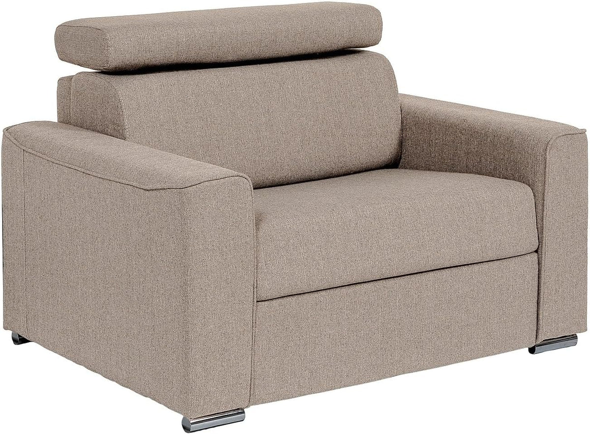 Vente-unique poltrona 70 cm 14 cm beige
