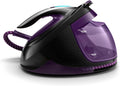 PHILIPS ferri a caldaia GC9675 2700W 550g 1,8 l viola/nero, Colpo di Vapore 550g, Pressione 7,7 Bar