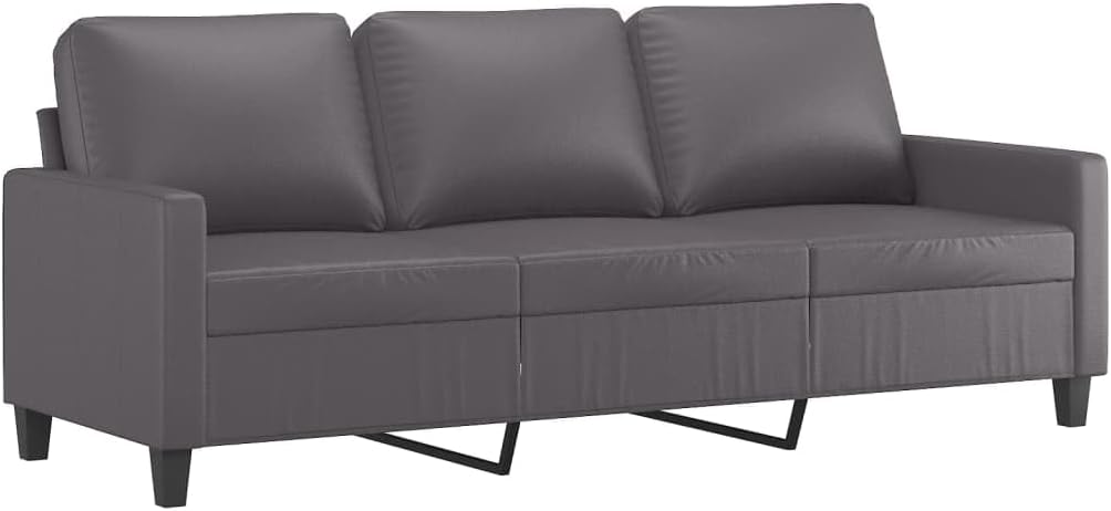 divano vidaXL 180 cm grigio