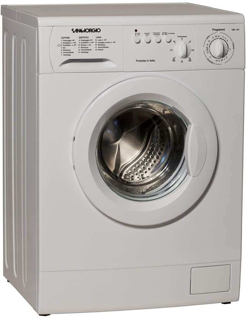 lavatrice SANGIORGIO S4210C 5 kg 1000 Giri/min Libera installazione bianco