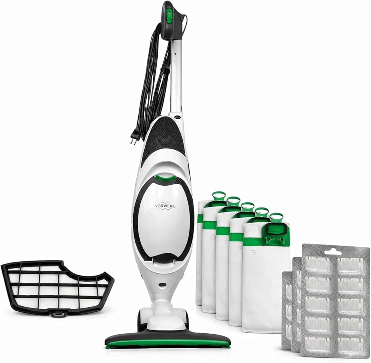 AMG Shop Online aspirapolvere VK150 000 giri/min 2,5 L 3 Kg, Emissione Polveri 0,0001 mg/m³