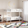 letto RMIHSJG 80 x 200 cm legno massello bianco, stabile e salvaspazio