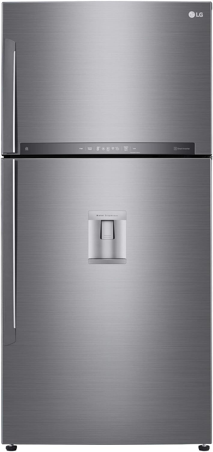 LG frigorifero GTF916PZPED 592l Wi-fi Con Dispenser, Inox, Connettività Wi-fi Con App Thinq, Door Cooling
