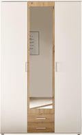 AVANTI TRENDSTORE armadio 5 cm, 1 anta a battente specchiata e 2 cassetti