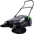 spazzatrici VEVOR 65 cm 18.9 L Pieghevole Regolabile, VEVOR Spazzatrice Manuale a Spinta per Pavimenti