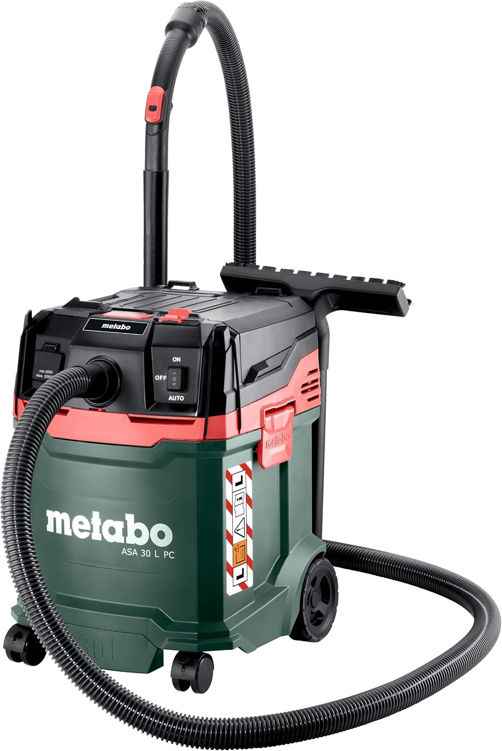 metabo aspirapolvere a bidone e a traino 30 L