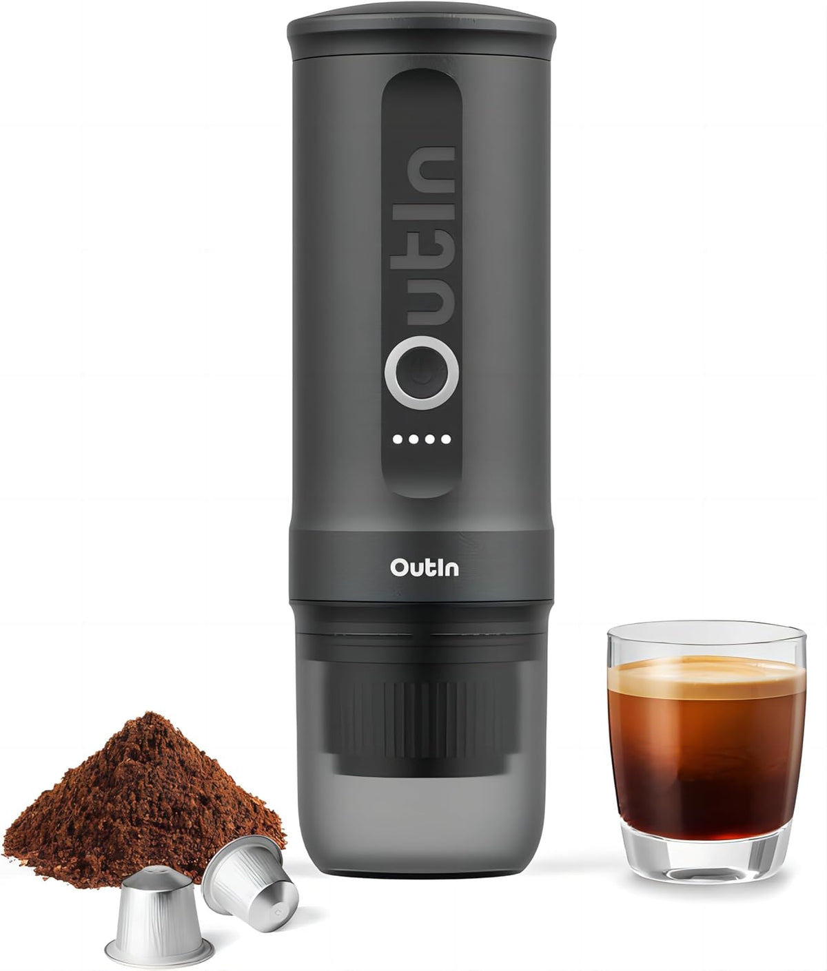 macchina da caffè OutIn, OutIn Nano Macchina da caffè espresso elettrica portatile
