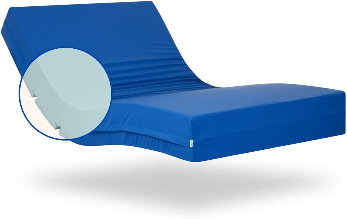 materasso Geriafy 15 cm 80x190 cm, Geriafy - Materasso Professionale HR ad Alta Resilienza