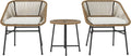 Outsunny set da giardino, Set di Mobili da Balcone, per Patio e Cortile