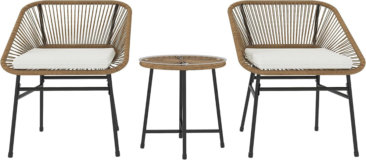 Outsunny set da giardino, Set di Mobili da Balcone, per Patio e Cortile