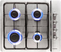 PremierTech piano cottura P460IN 60cm Acciaio Inox da Incasso, Gas