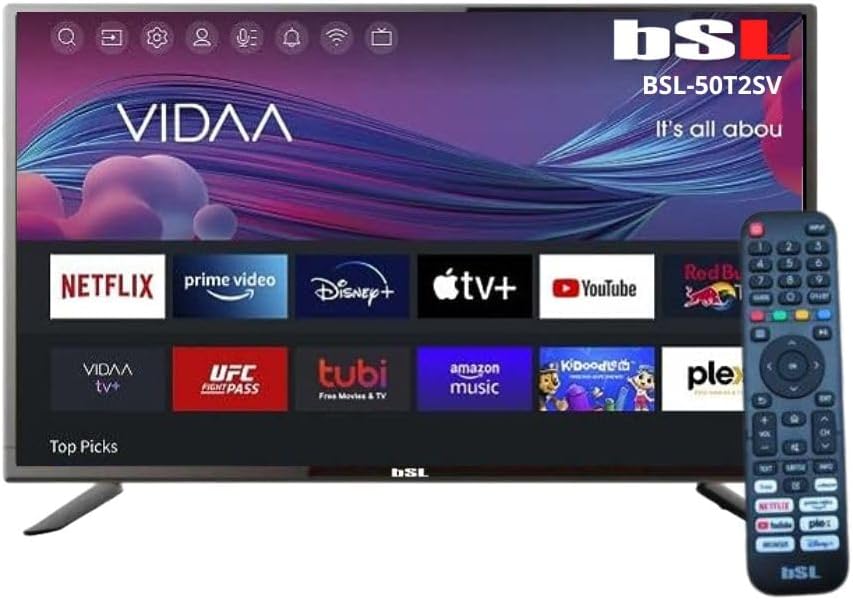smart tv BSL BEAUTIFUL SOUND LINE BSL-50T2SV 50 pollici