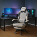 poltrona San Marco, poltrona gaming ergonomica (Grigio)