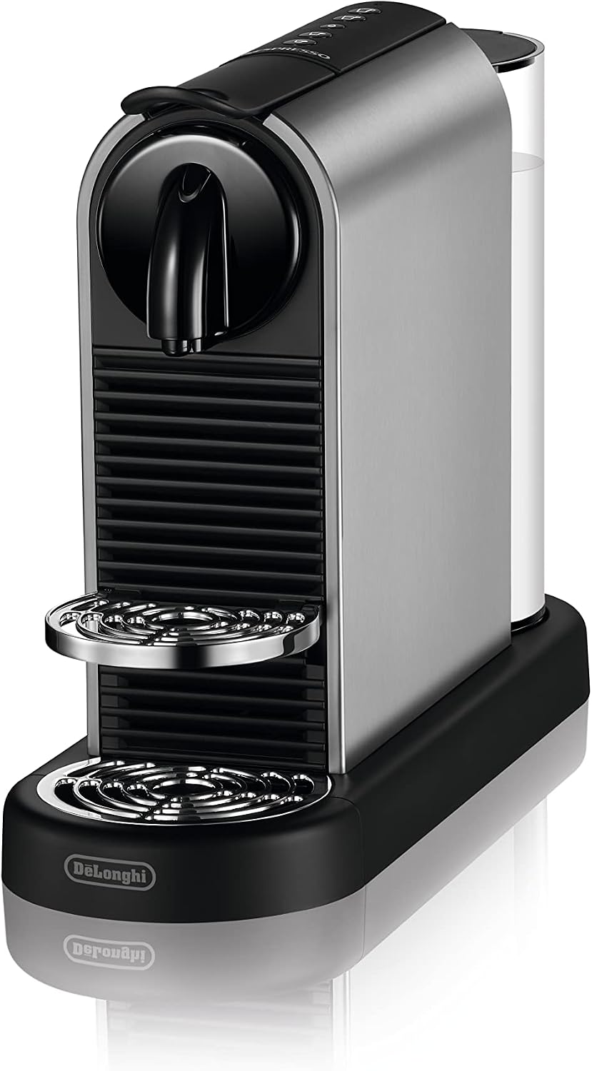 Nespresso macchina da caffè EN220 1260 W, Nespresso De'Longhi CitiZ Platinum EN220.T, caffettiera a capsule