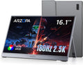 ARZOPA monitor 16.1', ARZOPA Monitor Portatile 16.1' 2,5K QHD 180Hz