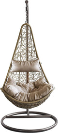 sedia milani home naturale, poltrona relax per terrazzo e veranda