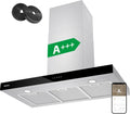 cappe a muro CIARRA ASS9102 90 cm 4 Velocità LED