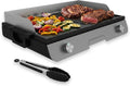 Cecotec barbecue 3000W 30 x 50 cm, Inox, Superficie di Cottura 30 x 50 cm, Rivestimento Antiaderente