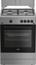 Beko forno FBG62010DX 60x60 cm a gas, colore inox/nero
