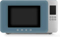 forno a microonde Smeg MOC01SBMEU 4 Funzioni 1900 W Grill Inverter blu