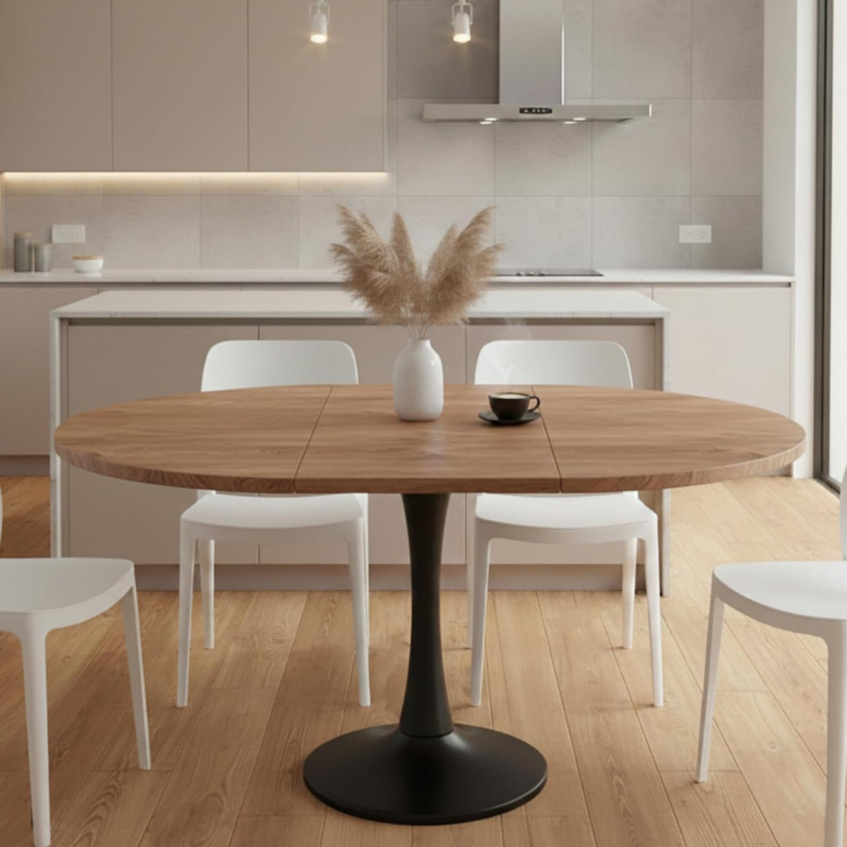 tavolo da pranzo Aislinglen 140 x 100 x 75 cm marrone, per 2-6 persone