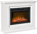 caminetti elettrici HOMCOM 5x80cm bianco