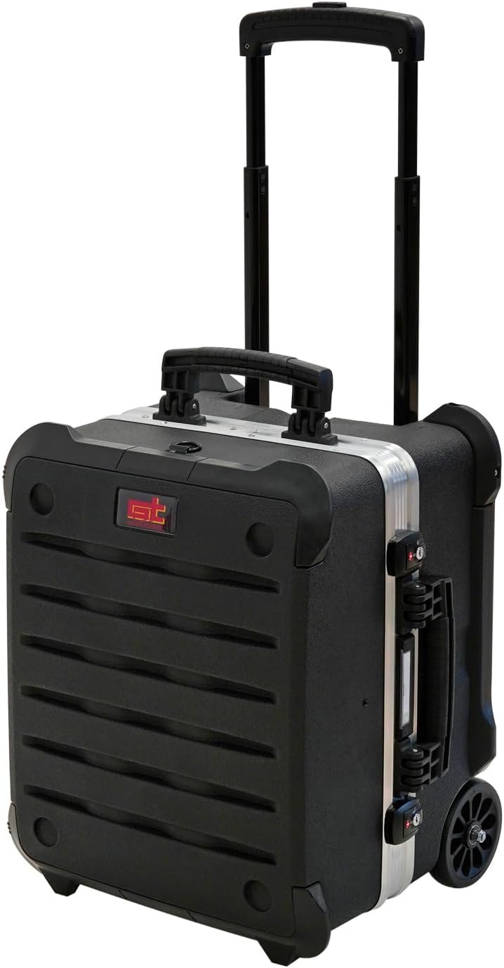 Sophisticauto valigie, Gt Line V-Rock Turtle Pel Valigia Trolley Portautensili