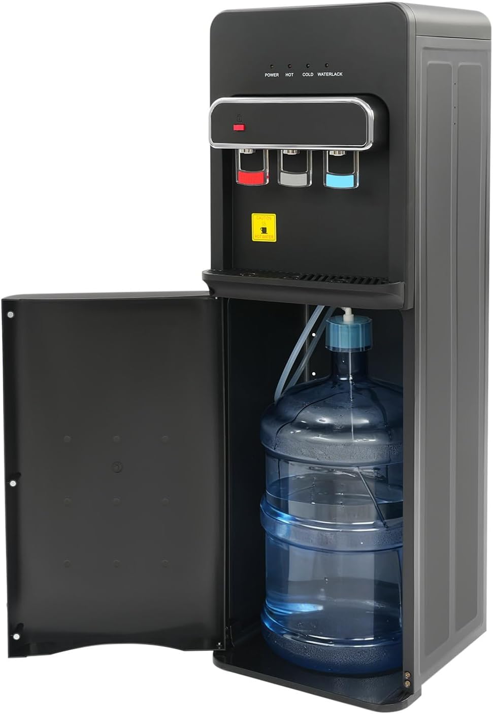 CUMELLIIR distributori e fontane d'acqua 550 W nero, distributore di acqua da ufficio, con 3 prese d'acqua
