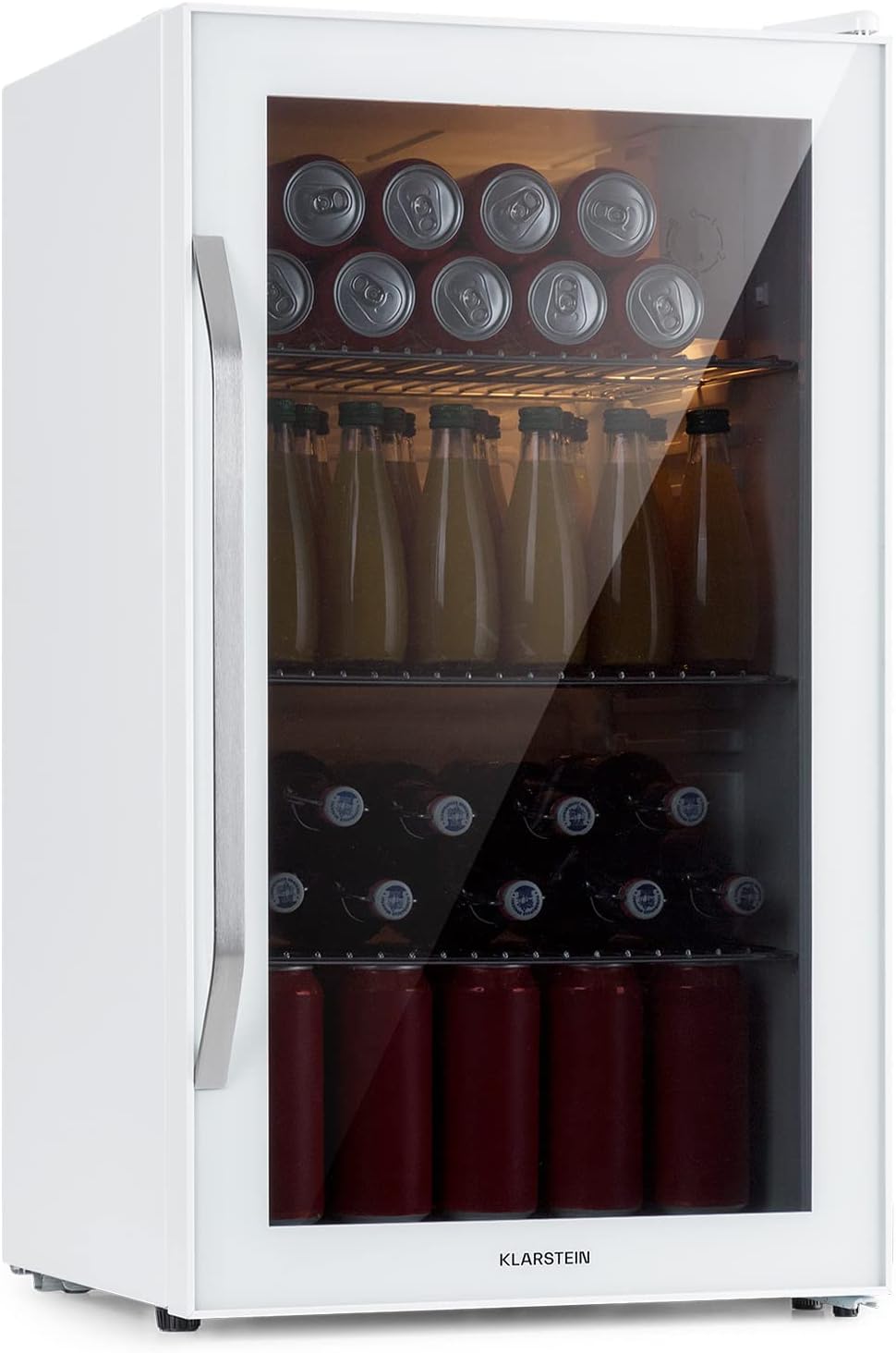 mini frigoriferi KLARSTEIN 10°C 80L, Klarstein Mini Frigo da Camera per Birra, Piccolo da Ufficio