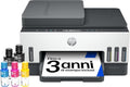 HP stampante 28B75A Smart Multifunzione Wi-Fi nero, HP Smart Tank Plus 7305 AiO 28B75A, Serbatoio d'Inchiostro ad Alto Volume di Stampa