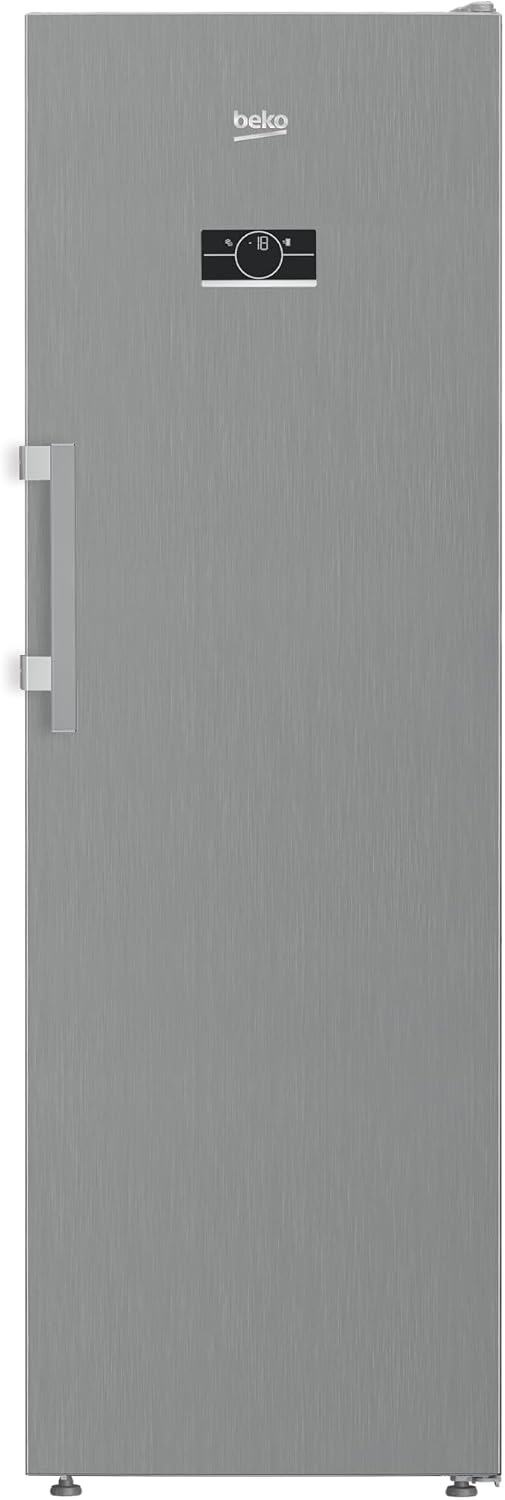 Beko congelatore verticale B7RFNE315XP 286 L Libera installazione Acciaio inox
