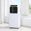 condizionatore HONQGAO 9000 BTU, Condizionatore Portatile 9000 BTU con Tubo di Scarico, Kit Installazione Finestra