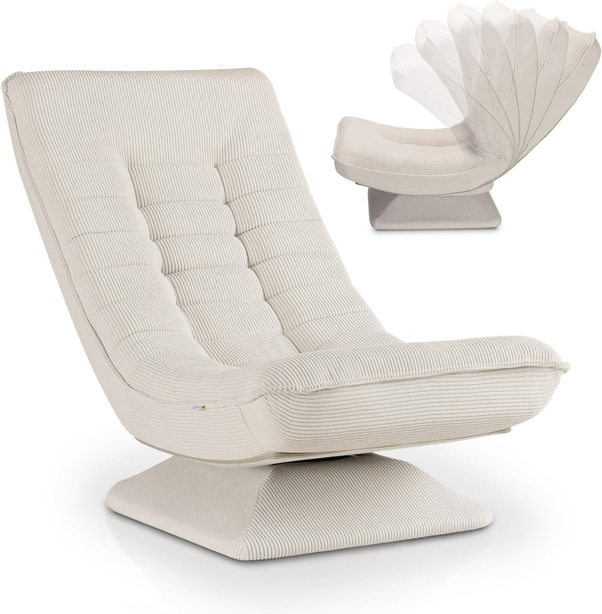 poltrona Juskys pieghevole beige