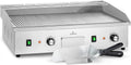 tavolo KLARSTEIN 300 °C Grill LED Acciaio Inox, Piastra Antiaderente Rimovibile, 2 Zone di Temperatura